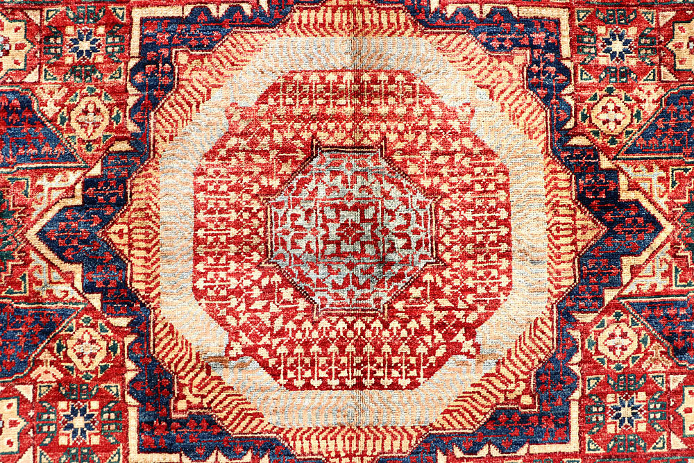 Firebrick Mamluk 5' 11 x 8' 11 - No. 62239 - ALRUG Rug Store