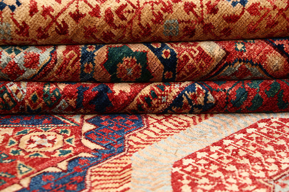 Firebrick Mamluk 5' 11 x 8' 11 - No. 62239 - ALRUG Rug Store