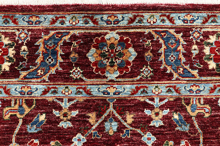 Maroon Oushak 6' x 8' 10 - No. 62240 - ALRUG Rug Store