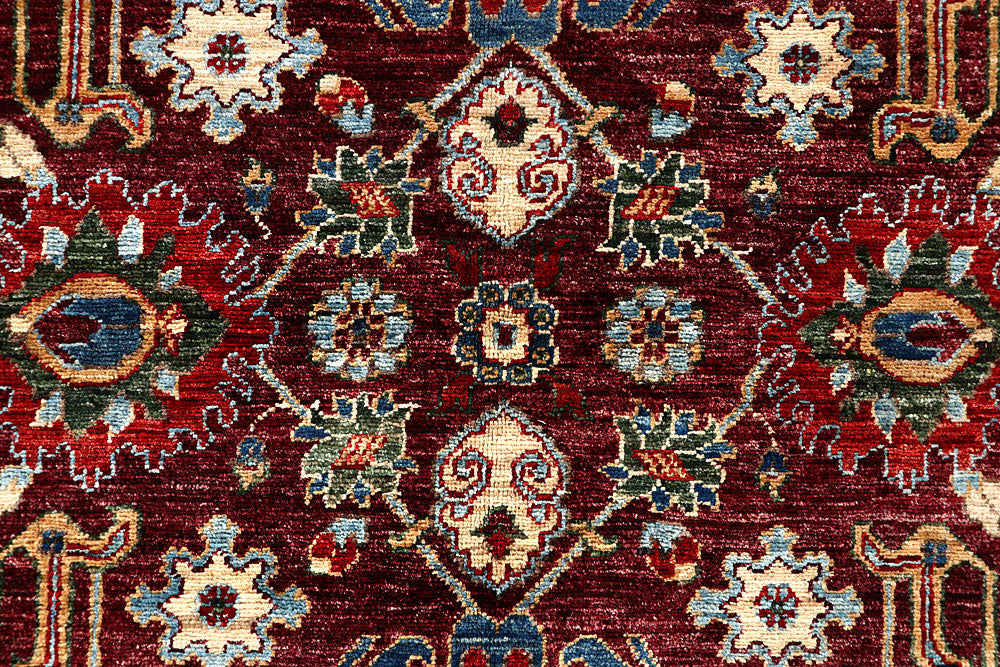 Maroon Oushak 6' x 8' 10 - No. 62240 - ALRUG Rug Store