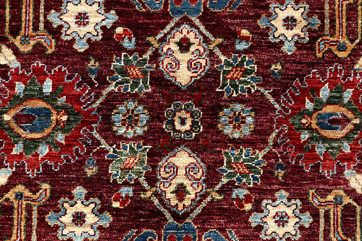 Maroon Oushak 6' x 8' 10 - No. 62240 - ALRUG Rug Store