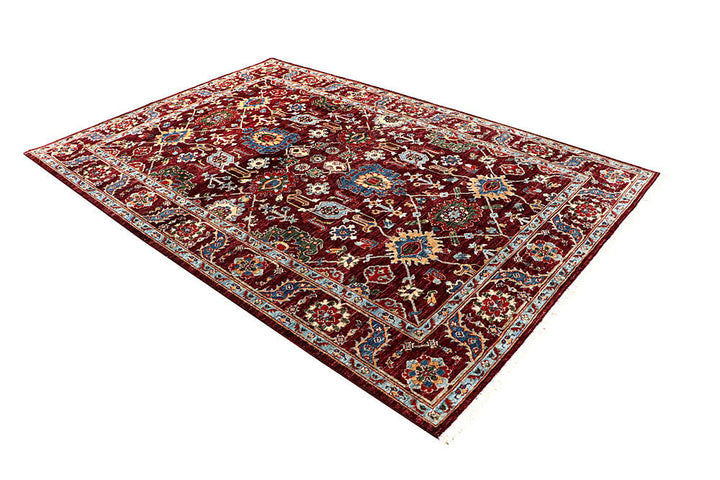 Maroon Oushak 6' x 8' 10 - No. 62240 - ALRUG Rug Store