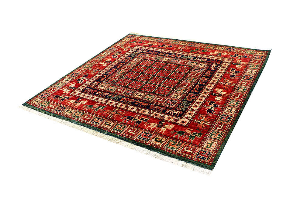 Multi Colored Ziegler 6' 1 x 5' 9 - No. 62241 - ALRUG Rug Store