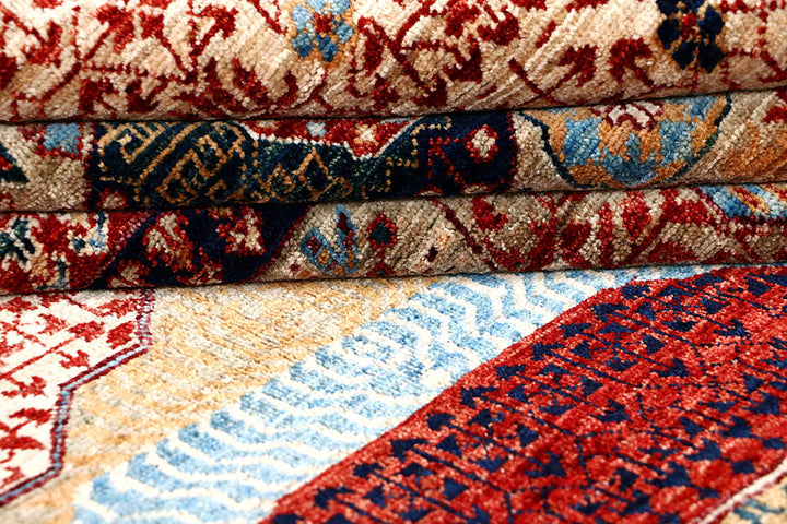 Multi Colored Mamluk 8' 6 x 12' 1 - No. 62247 - ALRUG Rug Store