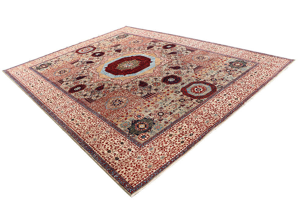 Multi Colored Mamluk 8' 6 x 12' 1 - No. 62247 - ALRUG Rug Store