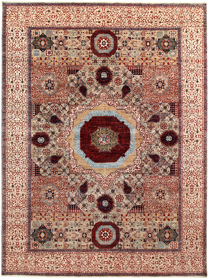 Multi Colored Mamluk 8' 6 x 12' 1 - No. 62247 - ALRUG Rug Store