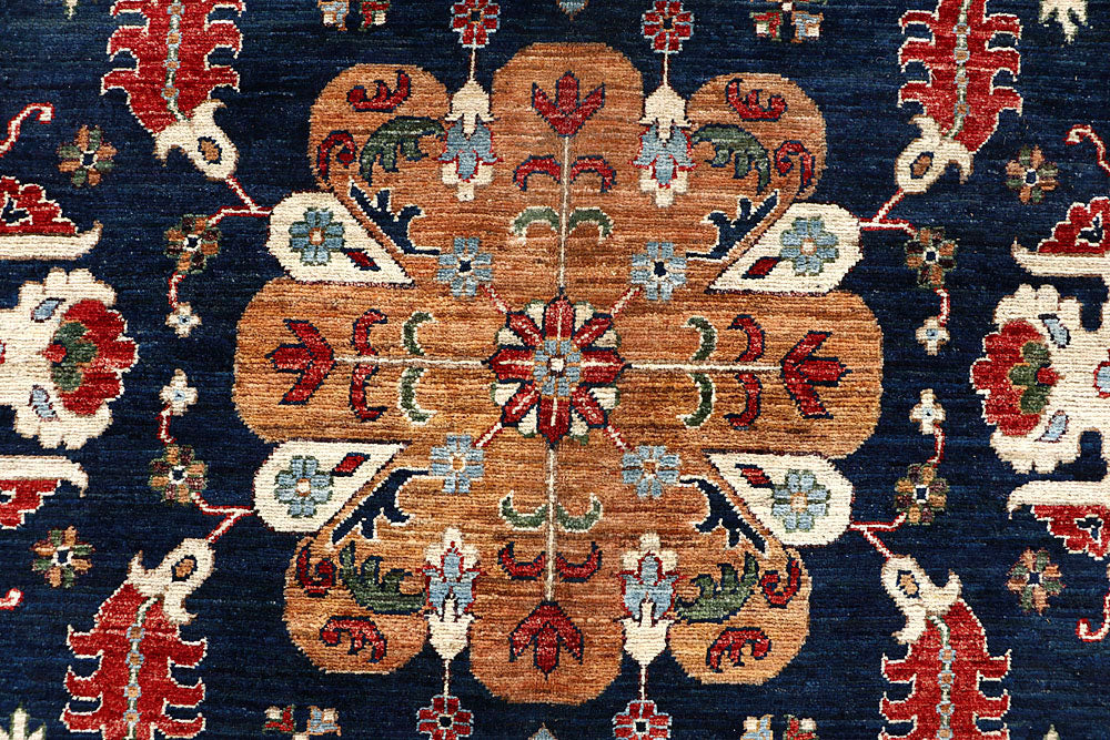 Midnight Blue Oushak 8' 11 x 12' - No. 62252 - ALRUG Rug Store