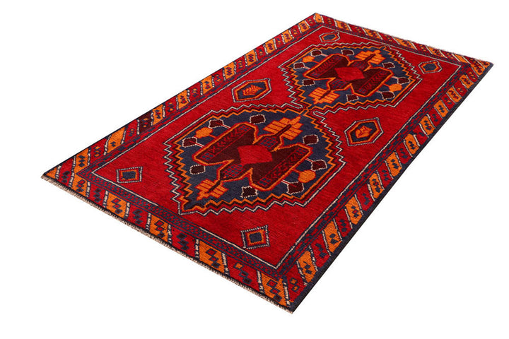 Firebrick Baluchi 3' 7 x 6' 3 - No. 62277