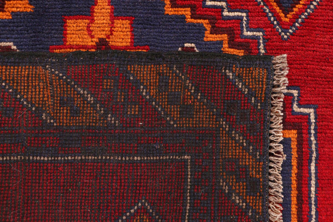 Firebrick Baluchi 3' 7 x 6' 3 - No. 62277