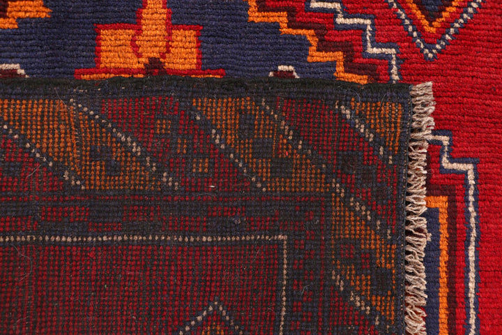 Firebrick Baluchi 3' 7 x 6' 3 - No. 62277