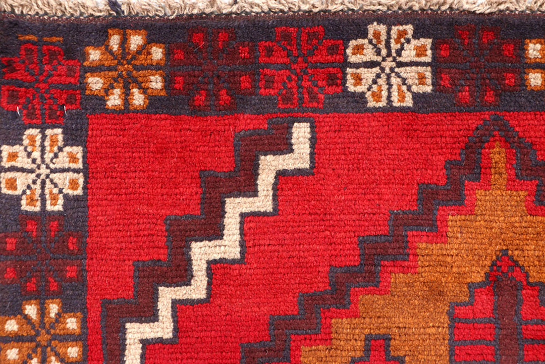 Firebrick Baluchi 3' 4 x 6' 5 - No. 62283