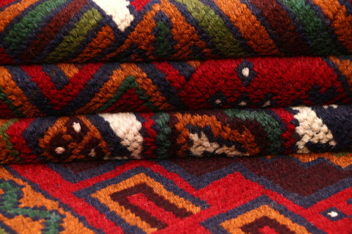 Firebrick Baluchi 3' 5 x 6' 4 - No. 62299