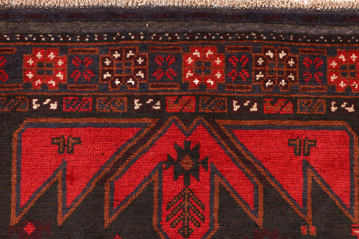 Black Baluchi 3' 7 x 6' 4 - No. 62319