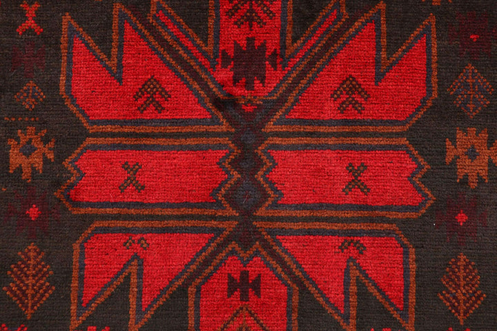 Black Baluchi 3' 7 x 6' 4 - No. 62319