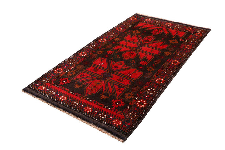 Black Baluchi 3' 7 x 6' 4 - No. 62319