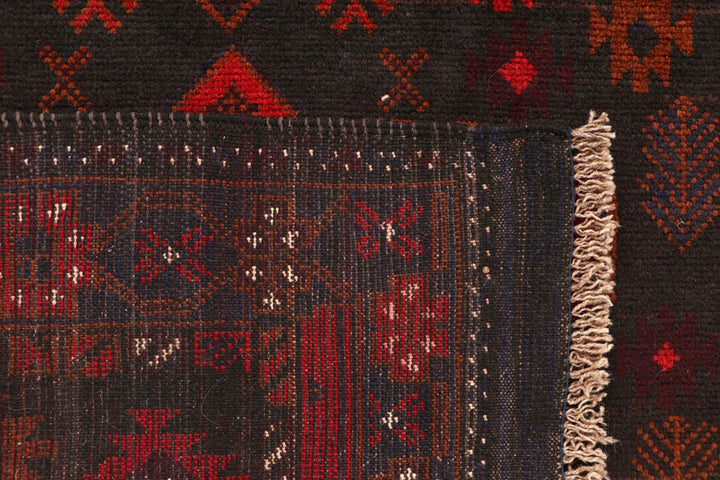 Black Baluchi 3' 7 x 6' 4 - No. 62319