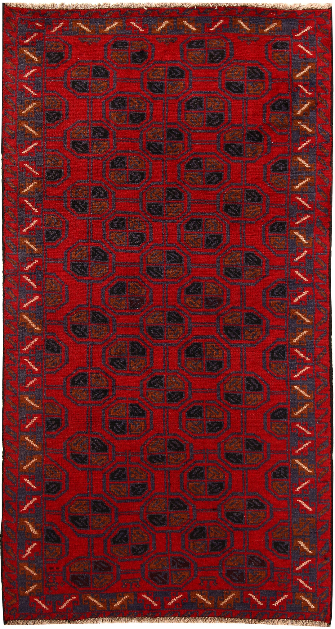 Firebrick Baluchi 3' 4 x 6' 2 - No. 62340 - ALRUG Rug Store