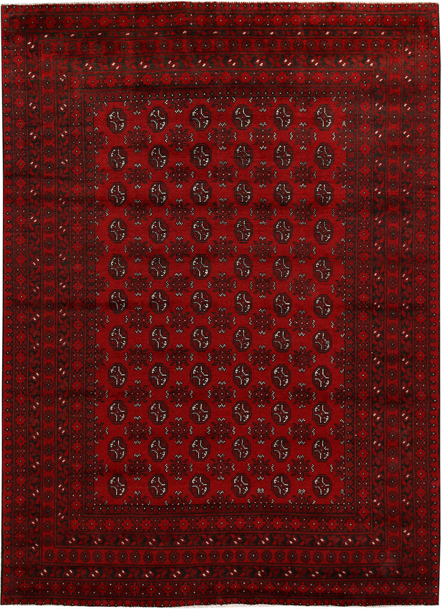 Dark Red Baluchi 6' 7 x 9' 2 - No. 62345 - ALRUG Rug Store