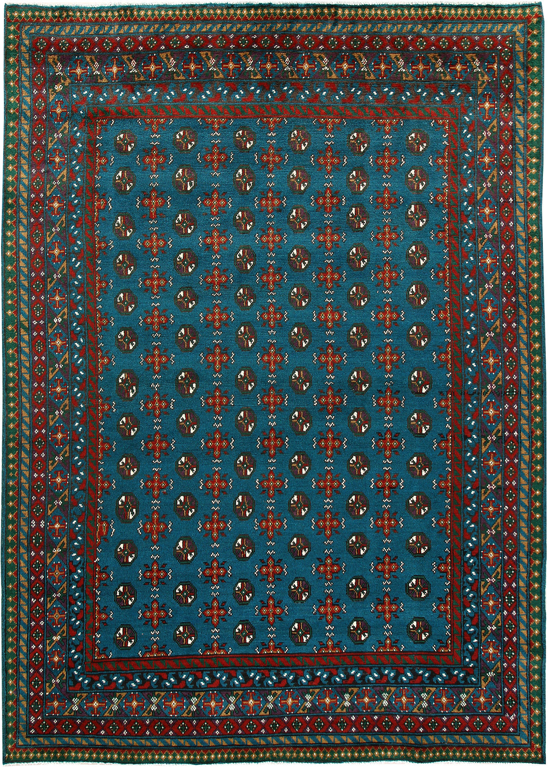 Teal Baluchi 6' 9 x 9' 6 - No. 62356 - ALRUG Rug Store