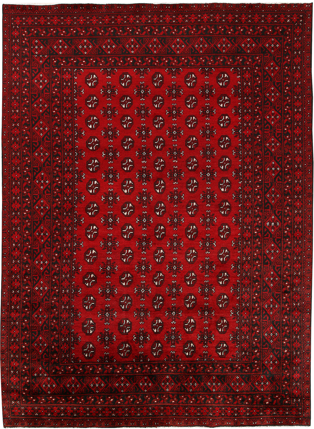 Firebrick Baluchi 6' 9 x 9' 2 - No. 62358 - ALRUG Rug Store