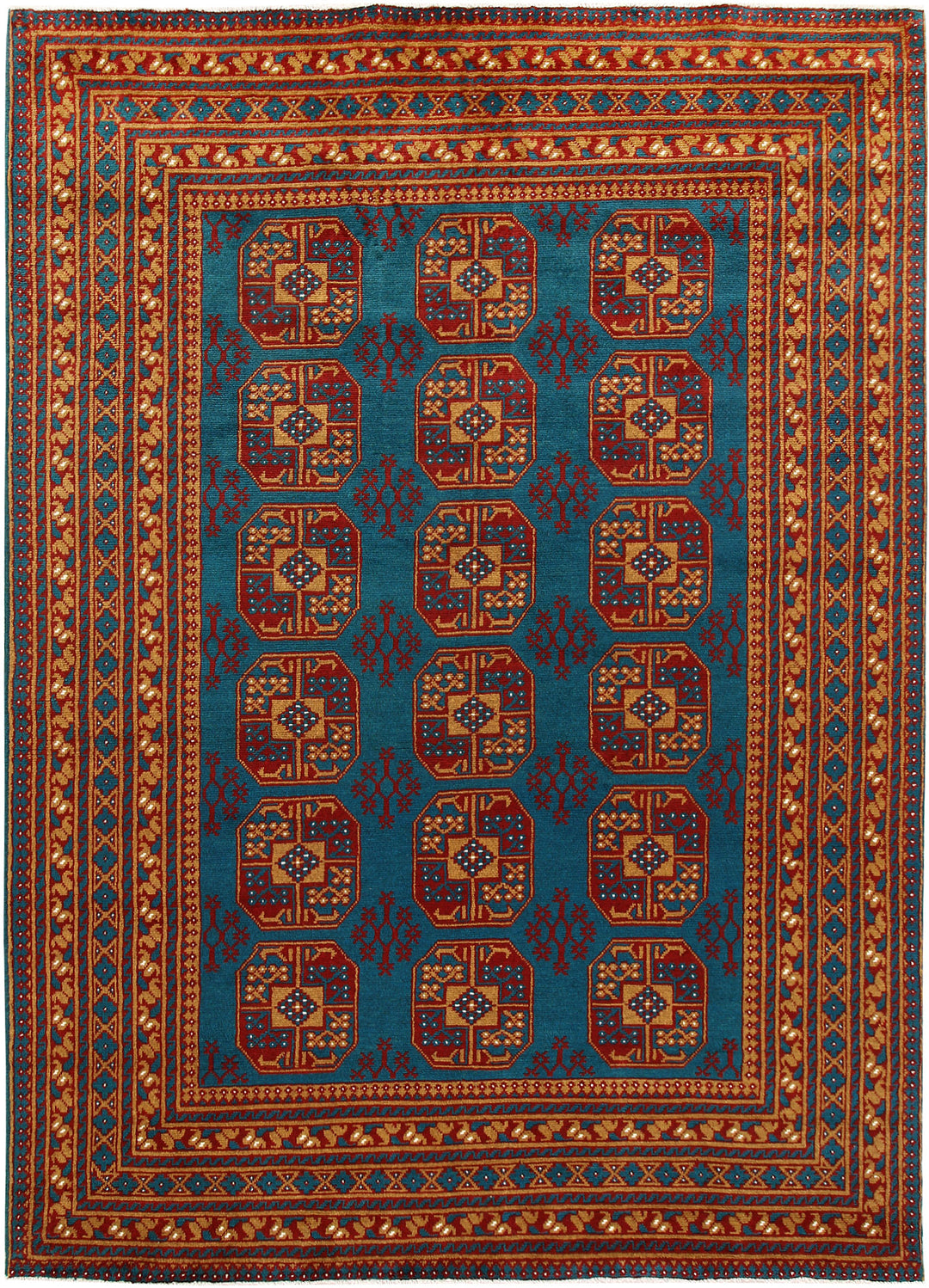 Teal Baluchi 6' 10 x 9' 8 - No. 62360 - ALRUG Rug Store