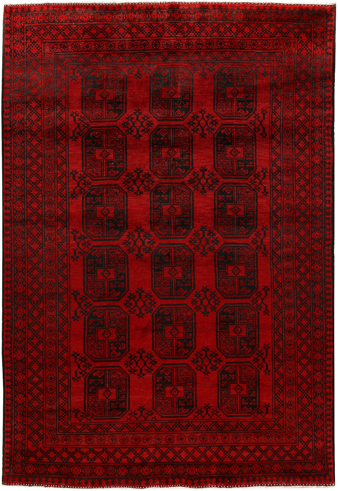 Dark Red Baluchi 6' 5 x 9' 5 - No. 62366 - ALRUG Rug Store