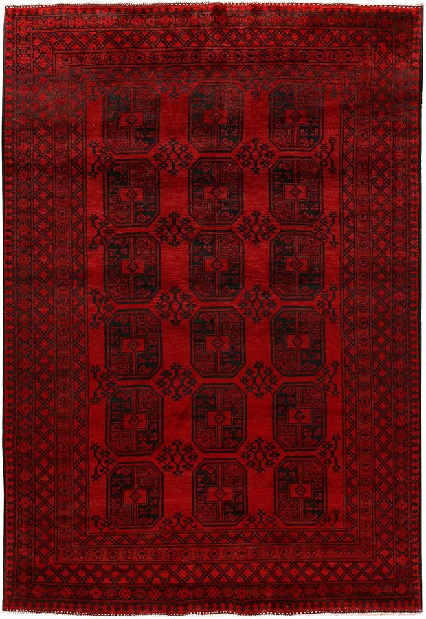 Dark Red Baluchi 6' 5 x 9' 5 - No. 62366 - ALRUG Rug Store