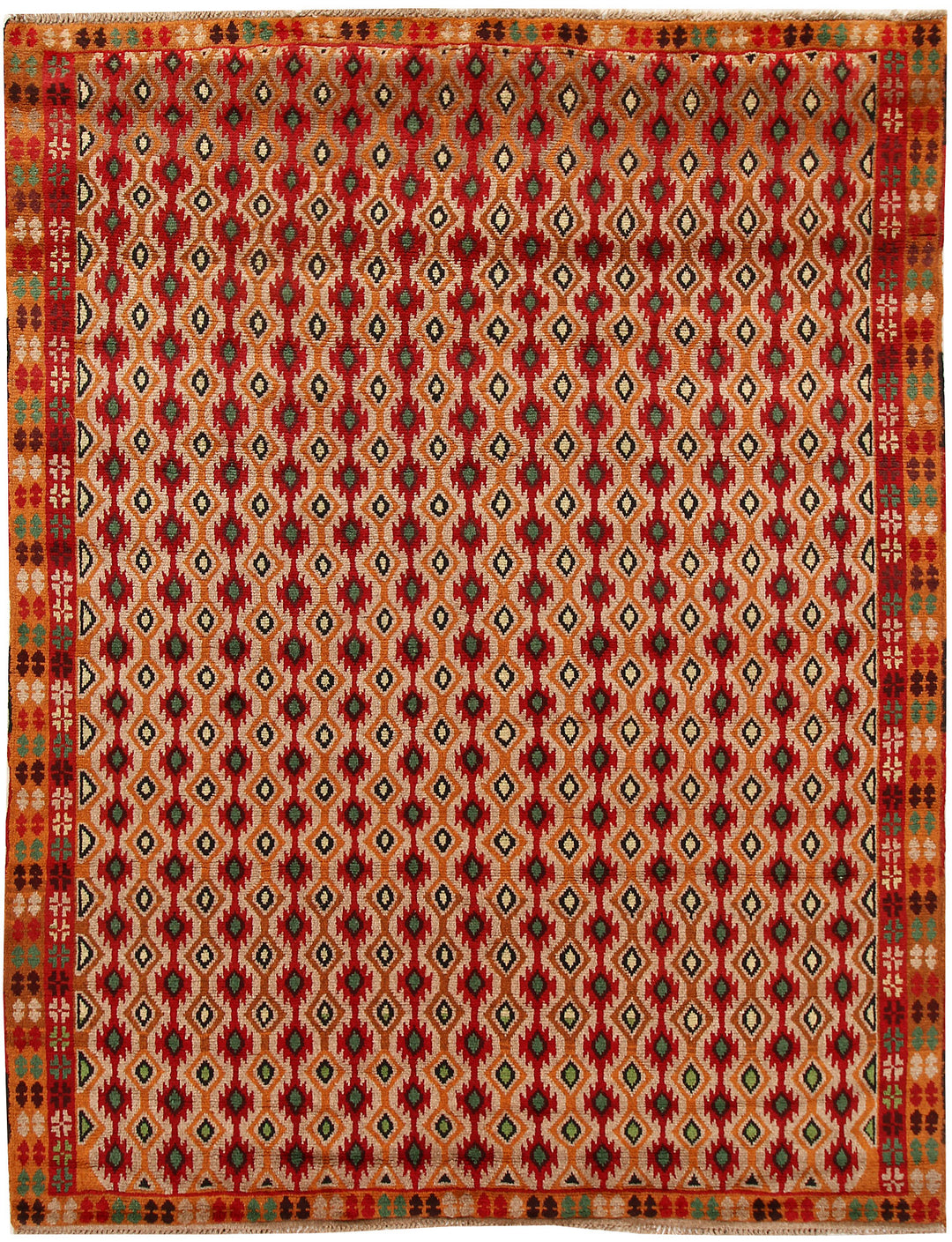 Chocolate Baluchi 5' 11 x 7' 9 - No. 62378 - ALRUG Rug Store