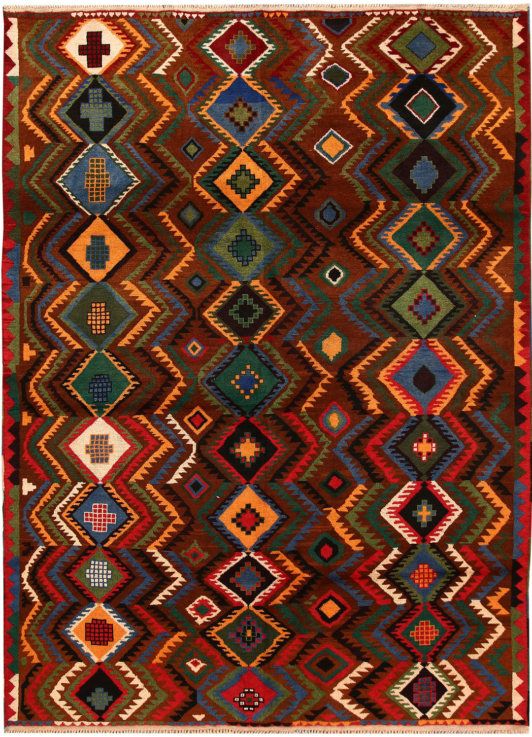 Sienna Baluchi 6' 8 x 9' 3 - No. 62398 - ALRUG Rug Store