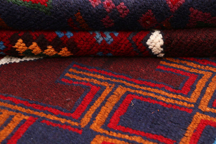 Dark Blue Baluchi 3' 7 x 5' 11 - No. 62426