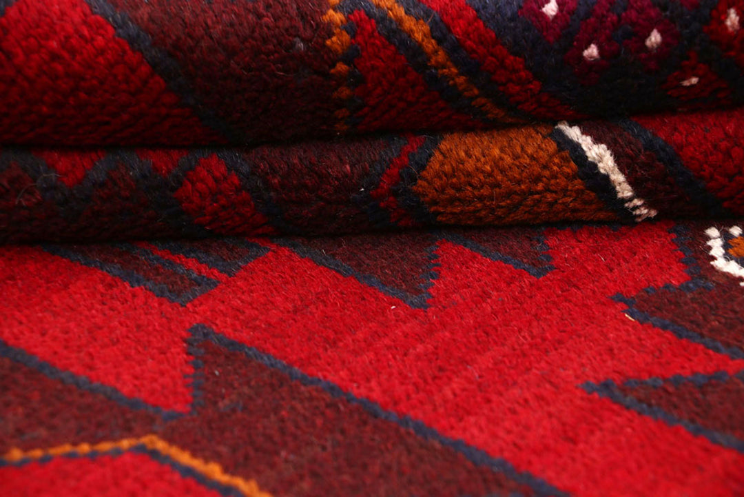 Firebrick Baluchi 3' 6 x 6' 4 - No. 62436