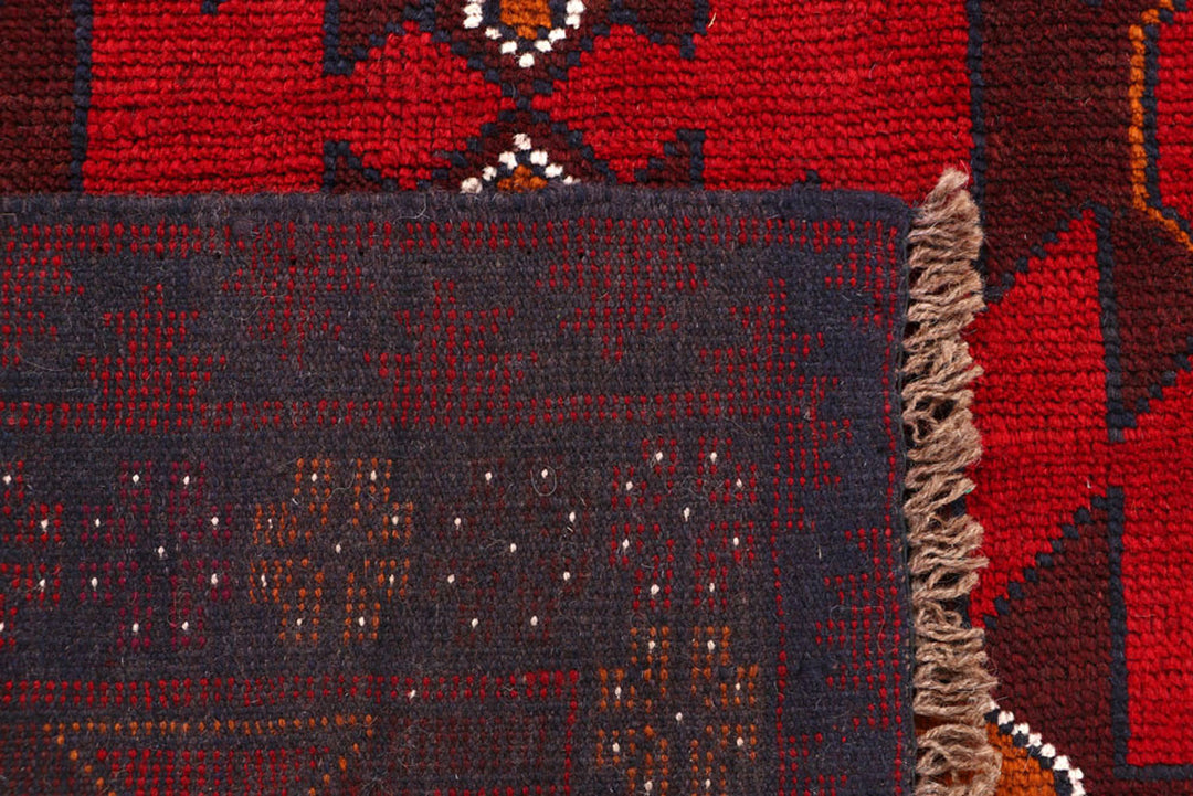 Firebrick Baluchi 3' 6 x 6' 4 - No. 62436