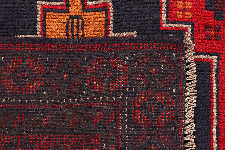 Firebrick Baluchi 3' 5 x 6' 2 - No. 62445