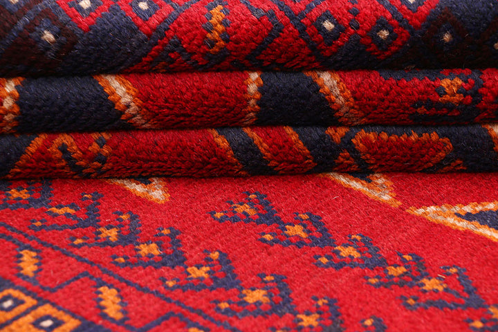 Firebrick Baluchi 3' 7 x 6' 3 - No. 62462