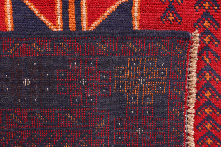 Firebrick Baluchi 3' 7 x 6' 3 - No. 62462