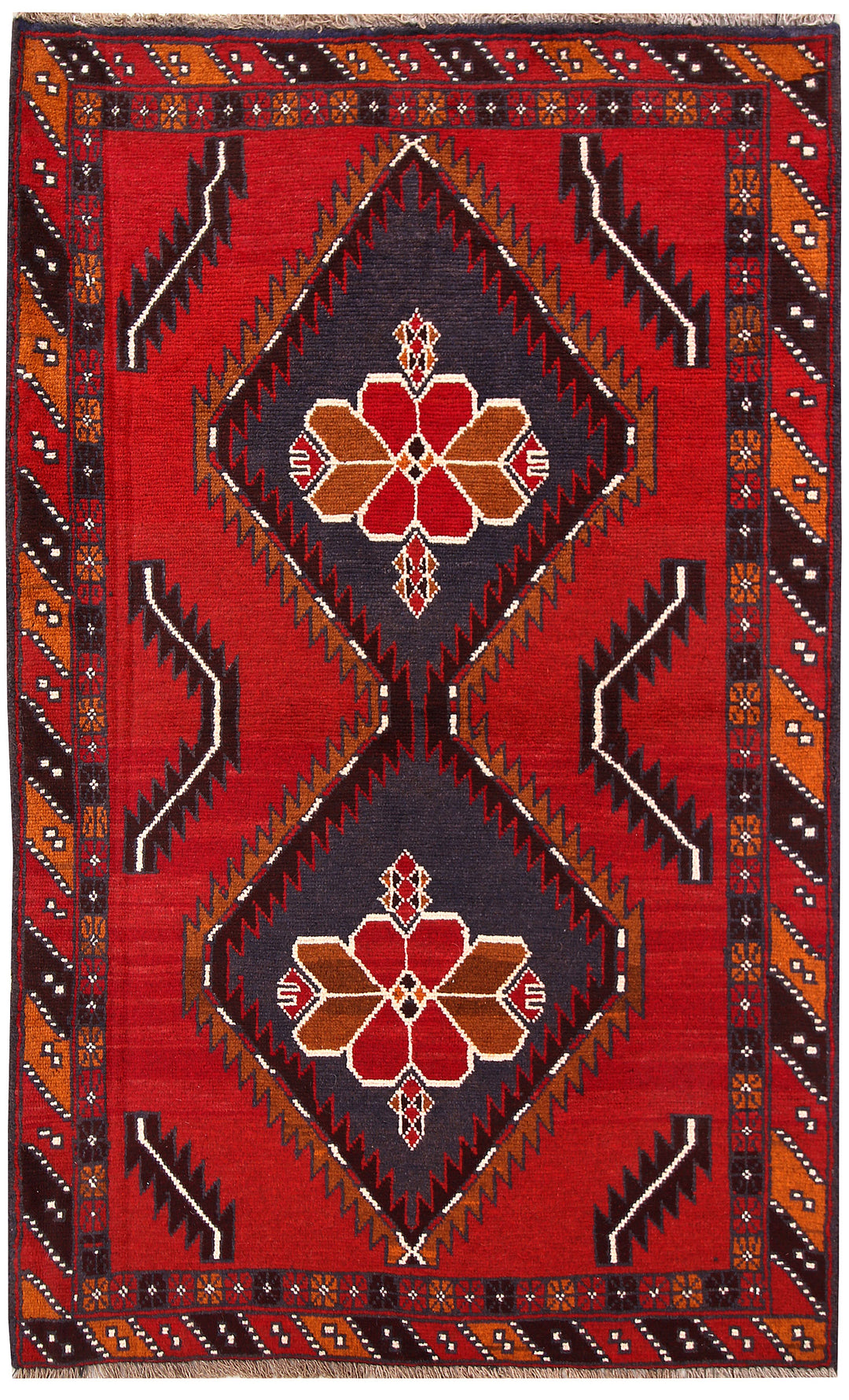 Firebrick Baluchi 3' 10 x 6' 2 - No. 62473 - ALRUG Rug Store