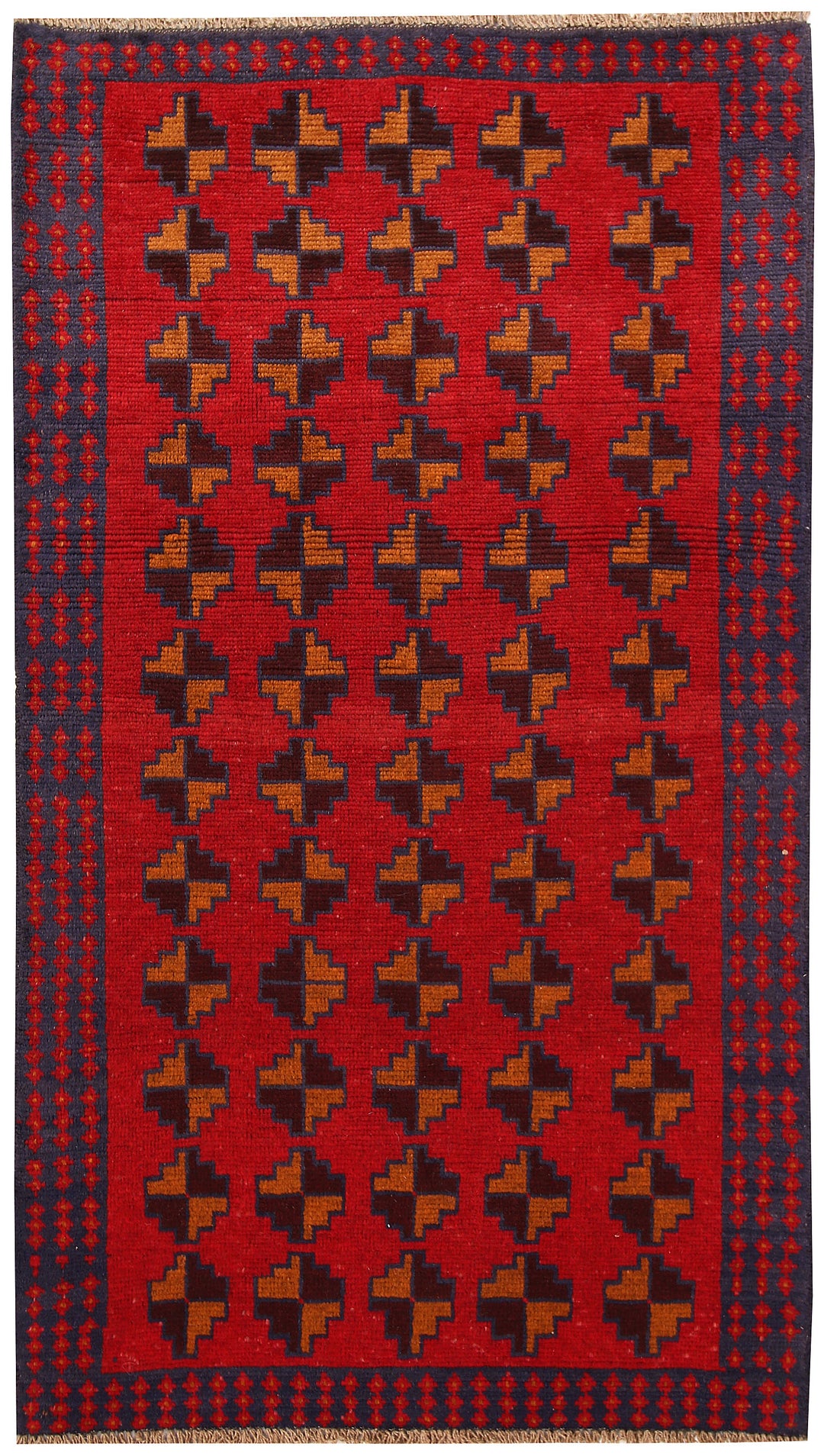 Firebrick Baluchi 3' 6 x 6' 2 - No. 62477 - ALRUG Rug Store