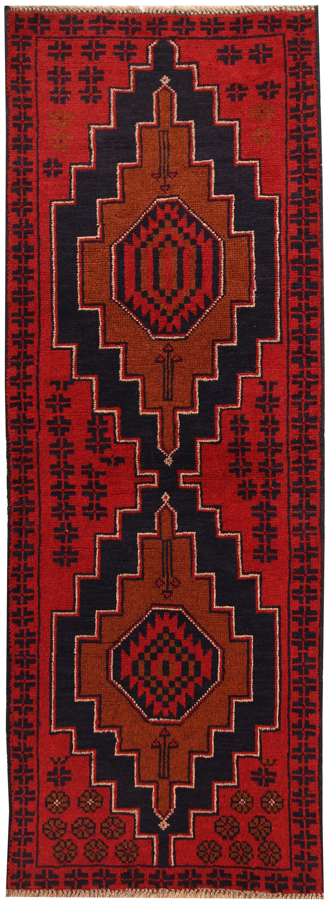 Firebrick Baluchi 2' 5 x 6' 7 - No. 62660 - ALRUG Rug Store