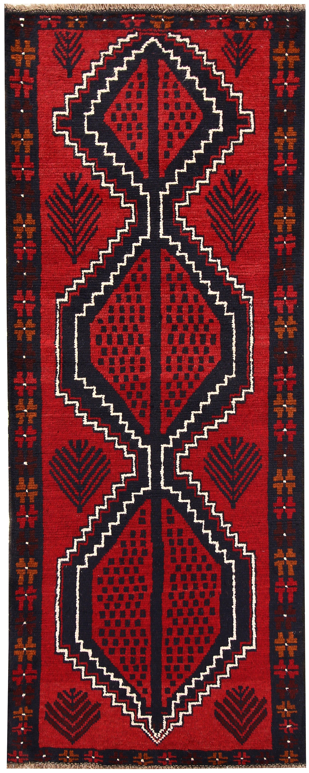 Firebrick Baluchi 2' 5 x 6' 7 - No. 62738 - ALRUG Rug Store