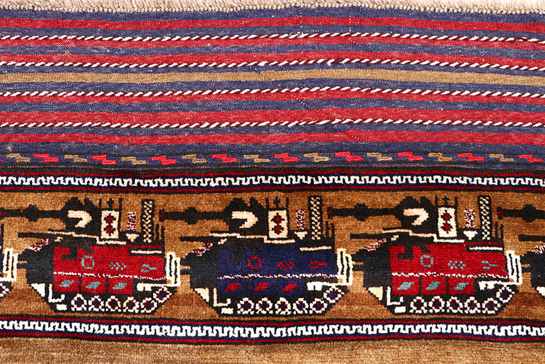 Saddle Brown Pictorial 4' 7 x 6' 3 - No. 62775