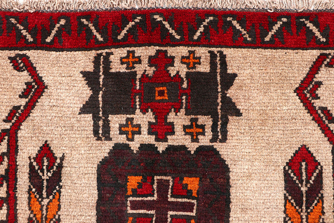 Bisque Baluchi 3' 8 x 6' - No. 62799