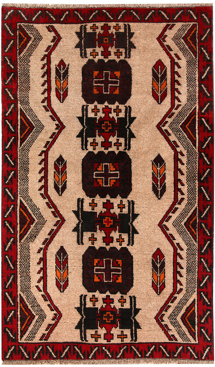 Bisque Baluchi 3' 8 x 6' - No. 62799