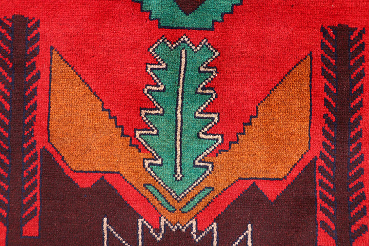 Firebrick Baluchi 3' 6 x 6' 3 - No. 62804