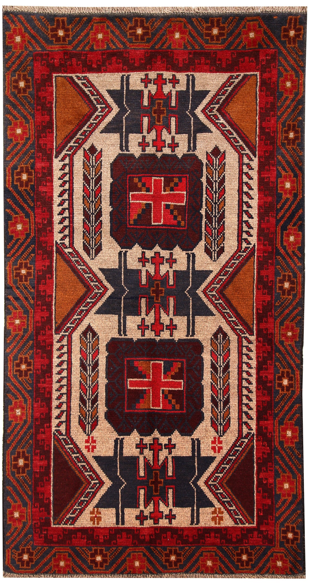 Burlywood Baluchi 3' 6 x 6' 3 - No. 62807 - ALRUG Rug Store