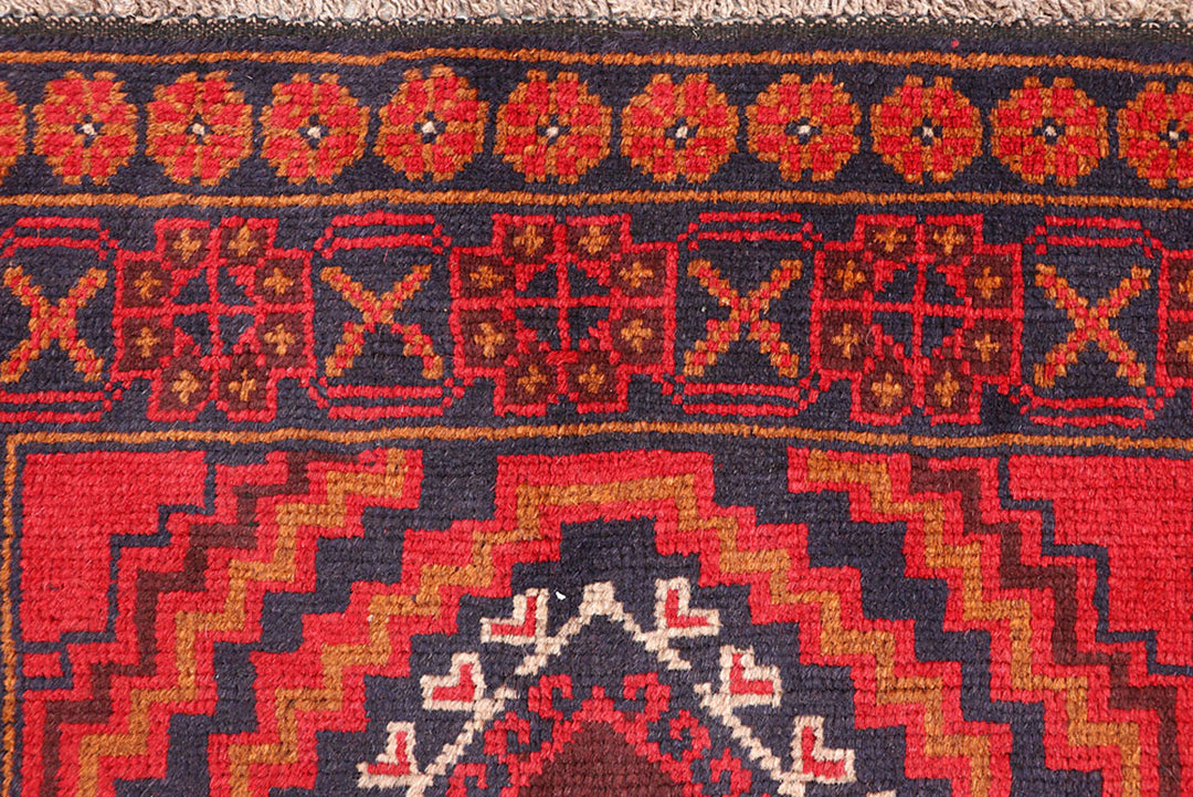 Firebrick Baluchi 3' 5 x 6' 1 - No. 62821