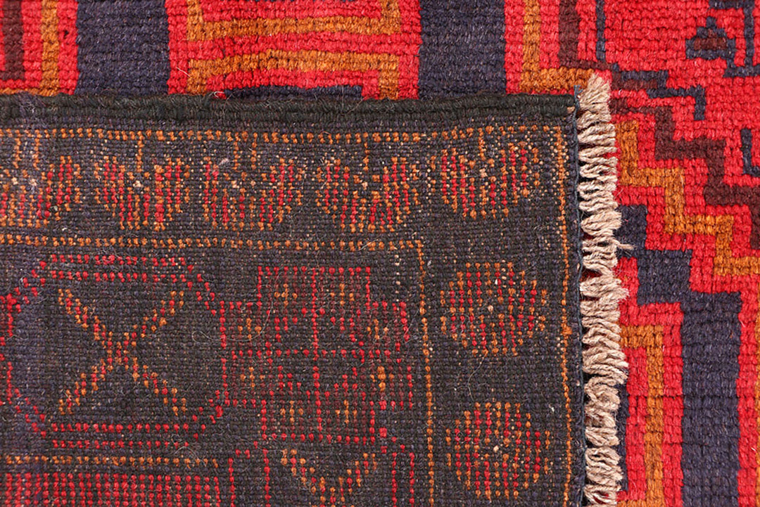 Firebrick Baluchi 3' 5 x 6' 1 - No. 62821