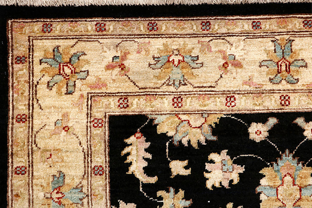 Black Oushak 4' x 5' 10 - No. 62835