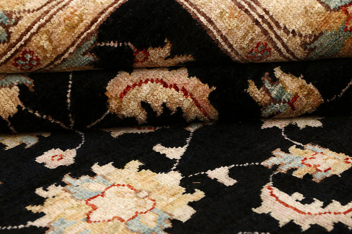 Black Oushak 4' x 5' 10 - No. 62835