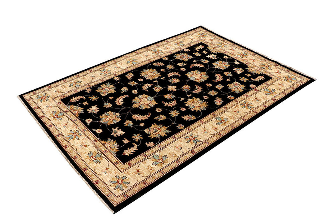 Black Oushak 4' x 5' 10 - No. 62835