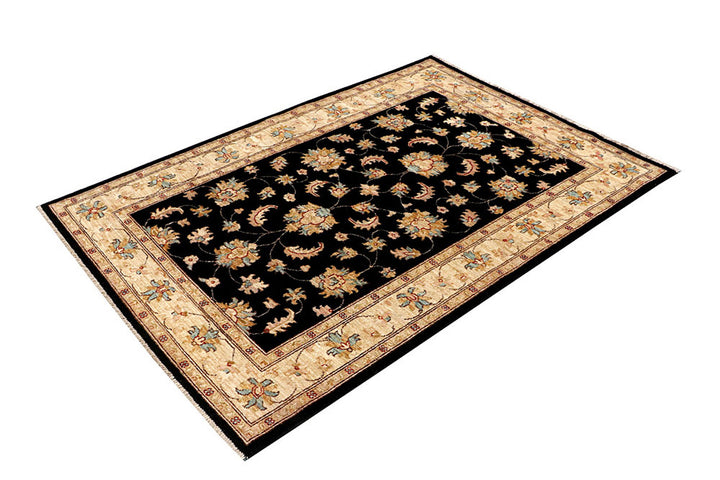 Black Oushak 4' x 5' 10 - No. 62835